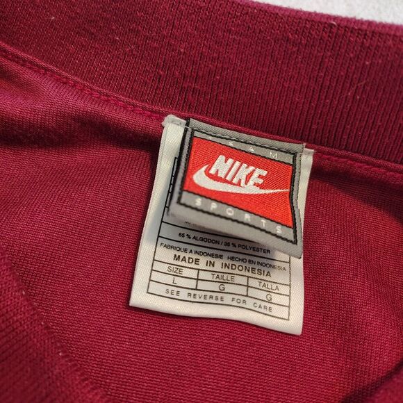 VTG 90s RARE Men's Authentic Nike FSU Basketball Warm Up Team Issued Game L - Picture 9 of 10